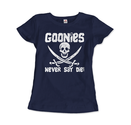 The Goonies Never Say Die Distressed Design T-Shirt-10